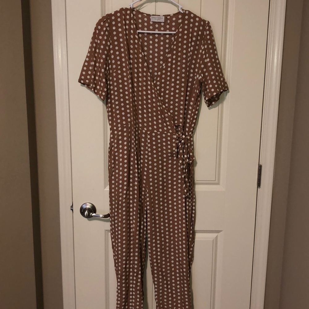 Polka dot jumpsuit